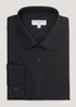 Taylor & Wright Black Easy Care Slim Fit Shirt - 14 Collar Image 5