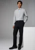 Taylor & Wright Grey Easy Care Slim Fit Shirt - 15 Collar Image 2