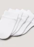 Baby 5 Pack White Scratch Mitts - One Size Image 2