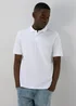 White Essential Polo Shirt - Small Image 1
