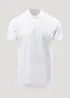 White Essential Polo Shirt - Small Image 5