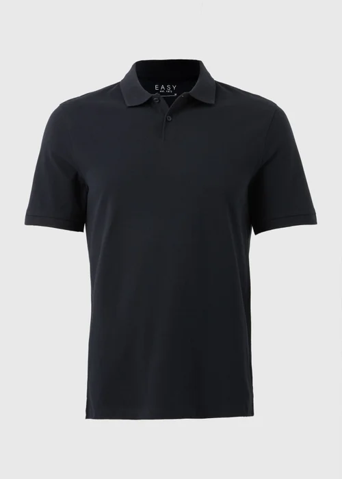 Navy Polo Shirt - Small Image 3