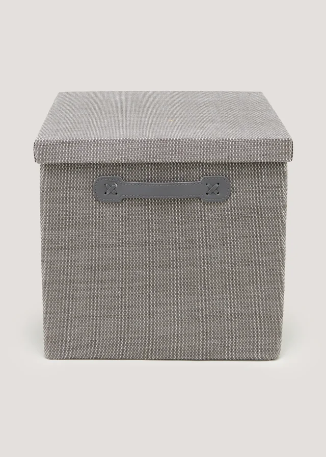 Grey Foldable Storage Box