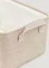 Taupe Soft Storage Basket Image 2