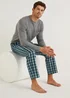 Green Check Pyjama Set - Small Image 3
