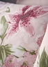 Pink Trailing Floral Reversible Duvet Set - Single Image 2