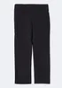 Girls Black Straight Leg School Trousers (3-13yrs) - Age 3 Years Image 1