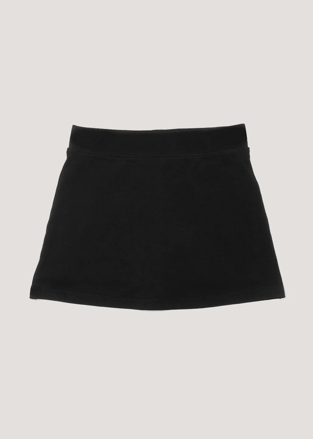 Girls Black Jersey School Sports Skort (3-13yrs) - Age 4 Years Image 1