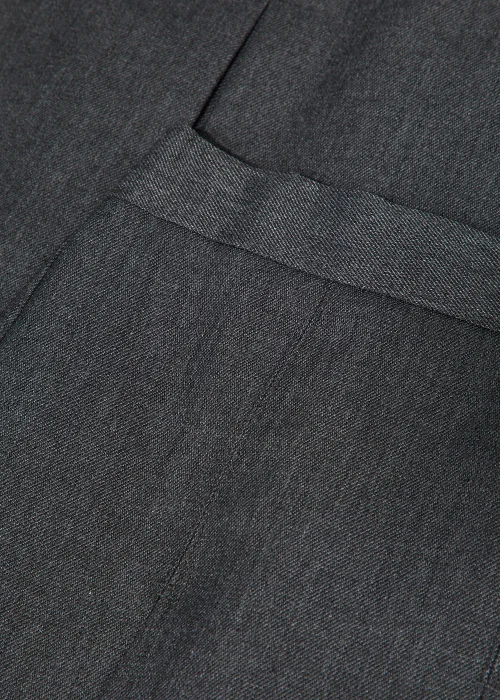 Girls 2 Pack Grey Box Pleat School Skirts (3-16yrs) - Age 10 Years Image 2