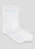 3 Pack White Wilson Sports Socks - Sizes 6-11 Image 1