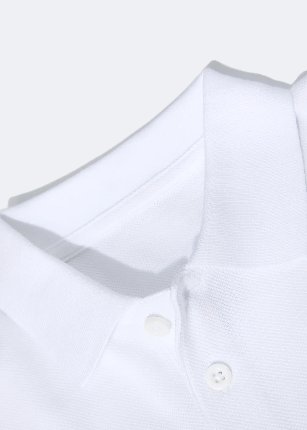 Kids 5 Pack White School Polo Shirts (3-16yrs) - Age 3 Years Image 2