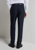 Taylor & Wright Navy Regular Fit Flexi Waist Trousers - 32 Waist 29 Leg Image 3