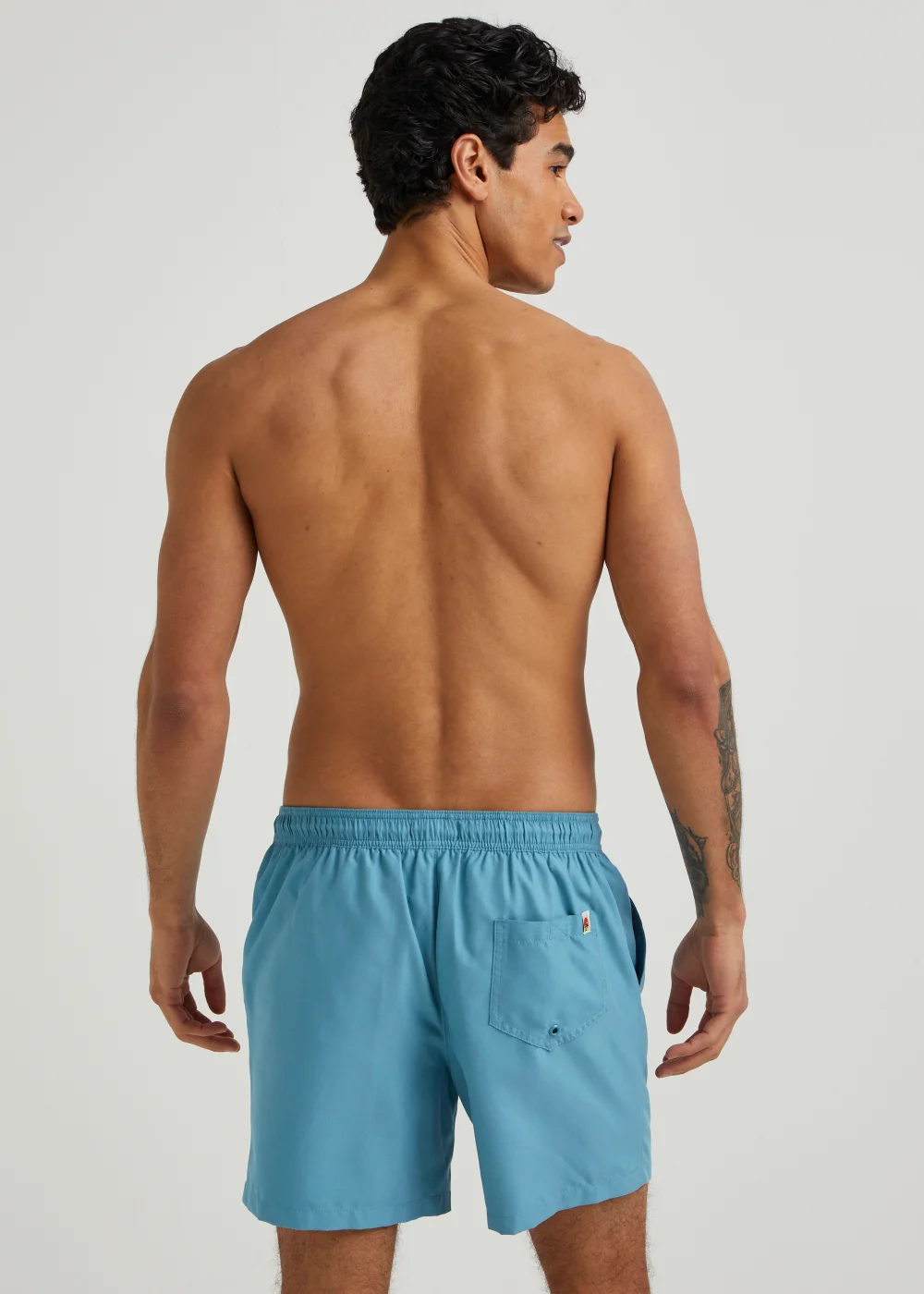 Blue Essential Swim Shorts - Small Image 2