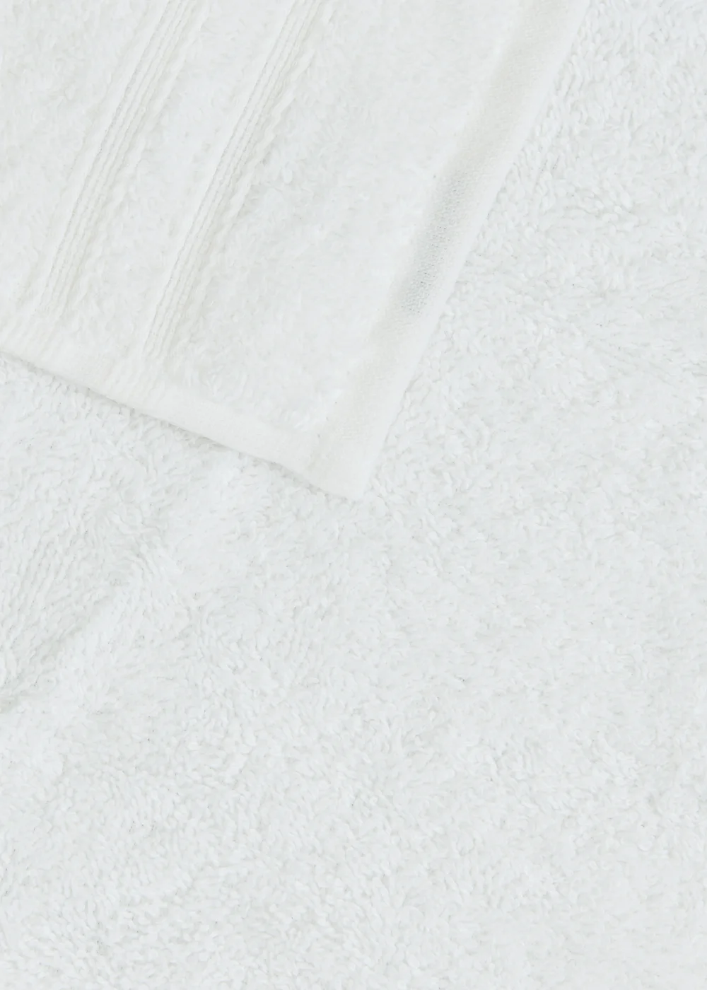 4 Pack White 100% Egyptian Cotton Face Cloths Image 2