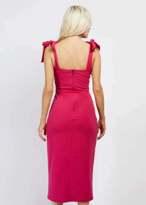 Girls on Film by Dani Dyer Pink Scuba Bodycon Dress - 8 Image 2