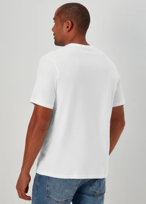 3 Pack Essential White T-Shirts - Small Image 3