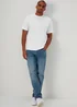 3 Pack Essential White T-Shirts - Small Image 4