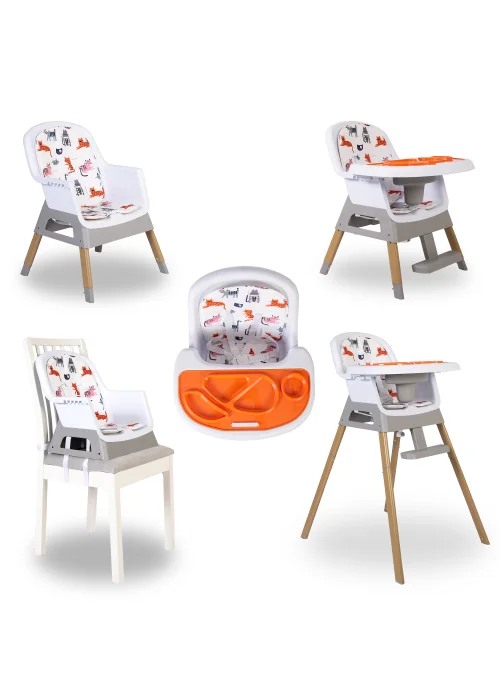 Red Kite Feed Me Snak 4 in 1 Highchair (97cm x 57cm x 69cm) - One Size Image 3