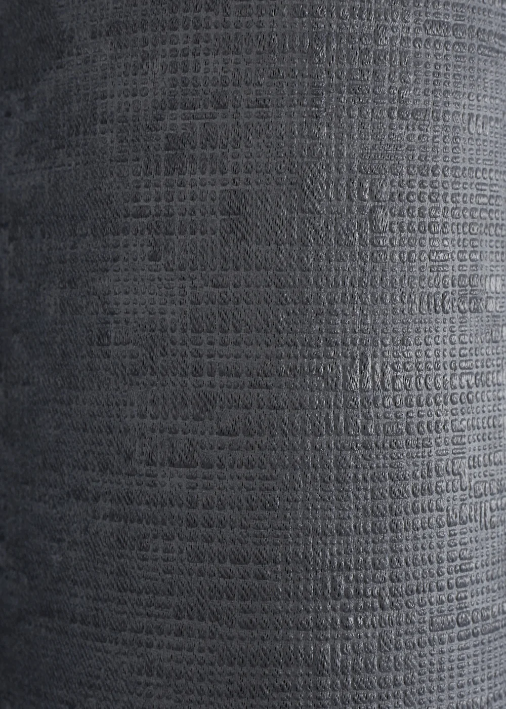 Fusion Strata Dimout Grey Eyelet Curtains - 46W X 54D (116x137cm) Image 5
