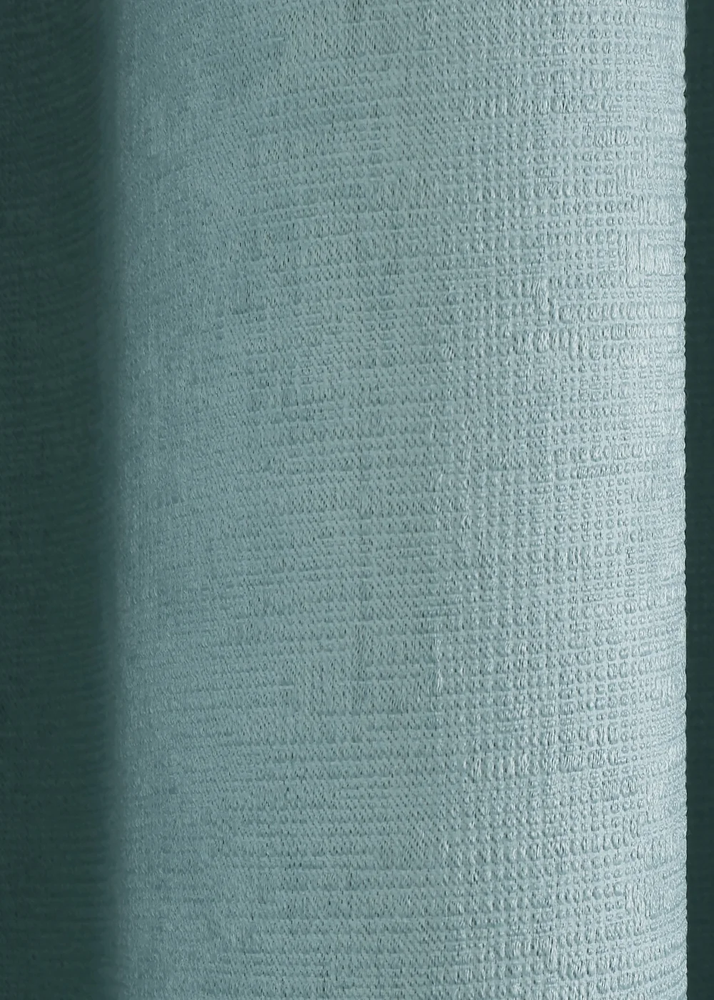 Fusion Strata Dimout Blue Eyelet Curtains - 46W X 54D (116x137cm) Image 5