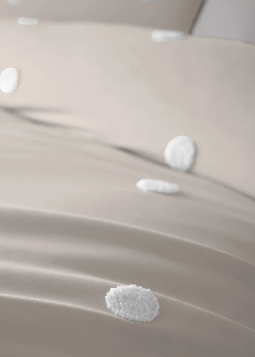 Appletree Dot Garden Beige Duvet Cover Set - Single Image 3