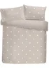 Appletree Dot Garden Beige Duvet Cover Set - Single Image 4