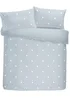 Appletree Dot Garden Blue Duvet Cover Set - Single Image 4