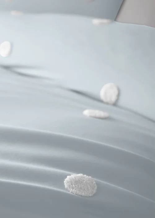 Appletree Dot Garden Blue Duvet Cover Set - Single Image 3