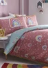 Appletree Kids 100% Cotton Pom Pom Rainbow Duvet Cover - Single Image 3