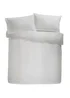Appletree 200 Thread Count Plain Dye Silver Duvet Cover Set - Single Image 3