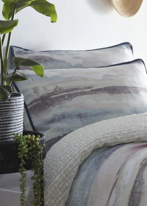 Appletree Landscape Blue Duvet Cover Set - Single Image 3