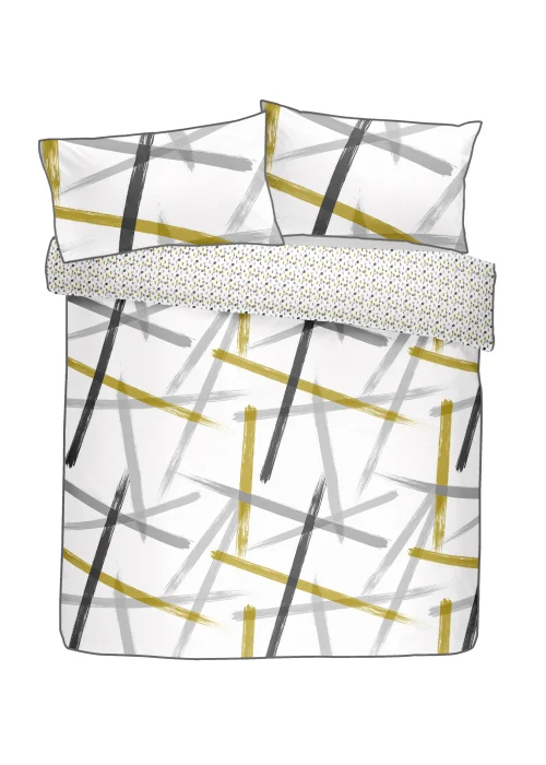 Appletree Leda Grey Duvet Cover Set - King Image 4