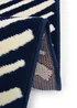 Homemaker Maestro Herringbone Navy Runner - 60 X 180 Image 4