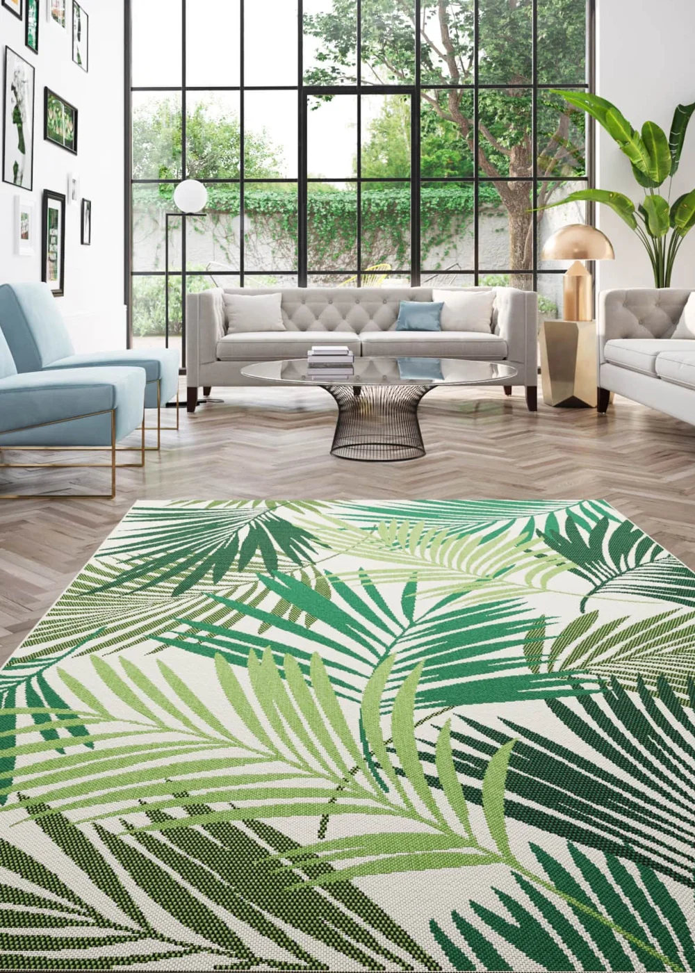 Homemaker Indoor/Outdoor Tropical Rug - 200 x 290 Image 1