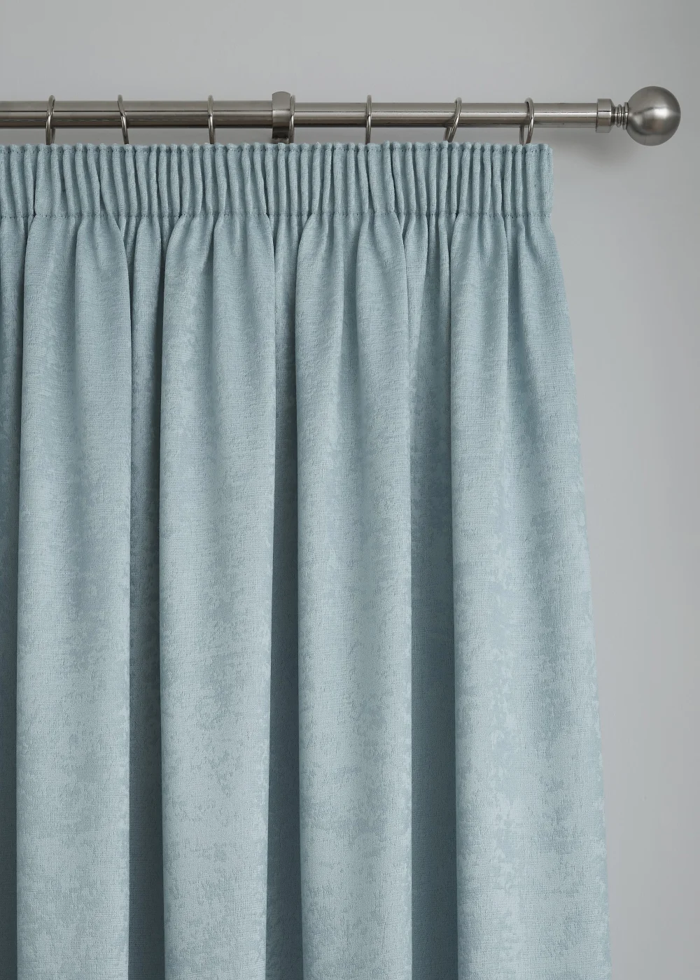 Fusion Galaxy Dimout Blue Pencil Pleat Curtains - 90W X 90D (229x229cm) Image 2