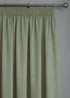 Fusion Galaxy Dimout Green Pencil Pleat Curtains - 46W X 54D (116x137cm) Image 2