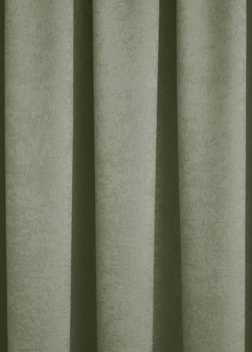 Fusion Galaxy Dimout Green Pencil Pleat Curtains - 90W X 72D (229x183cm) Image 3