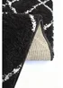 Homemaker Black Snug Shaggy Diamond Rug - 120 x 170 Image 4