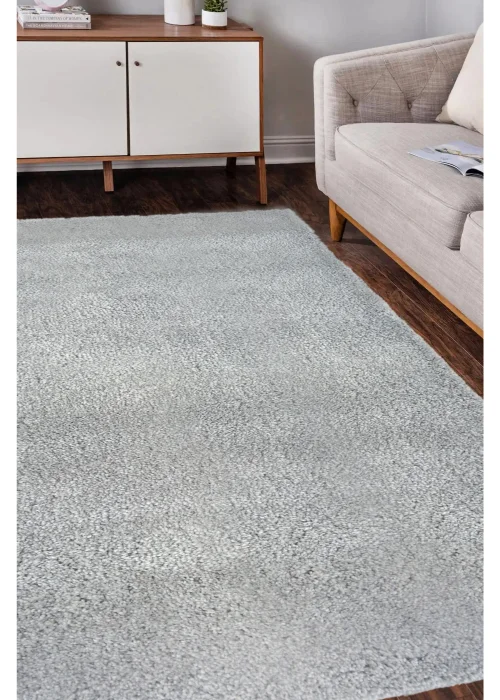 Homemaker Grey Snug Shaggy Rug - 80 x 150 Image 1