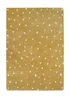 Homemaker Ochre Snug Shaggy Spot Rug - 80 x 150 Image 2