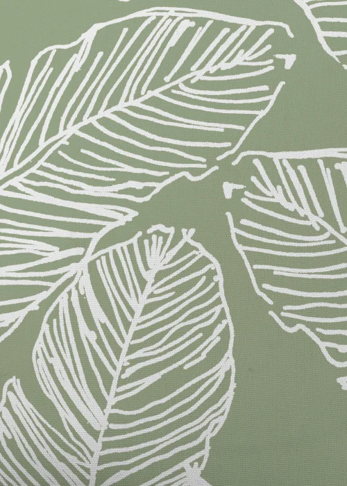 Fusion Matteo Green Eyelet Curtains - 46W X 54D (116x137cm) Image 4