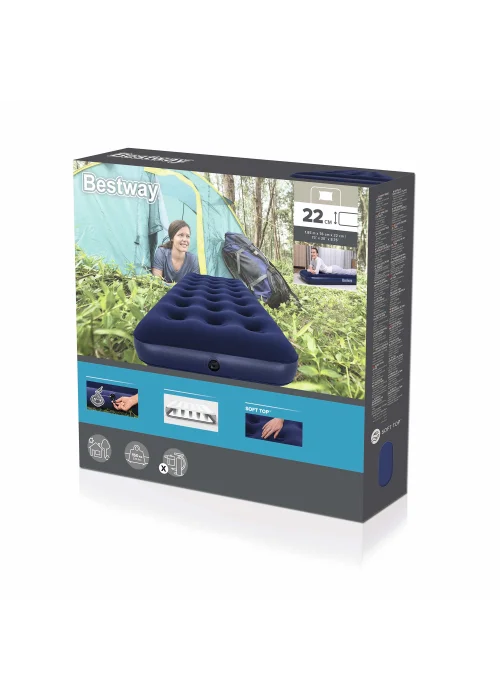 Bestway Flocked Airbed - Single Image 2