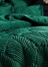 Paoletti Palmeria Quilted Velvet Duvet Cover - Single Image 2