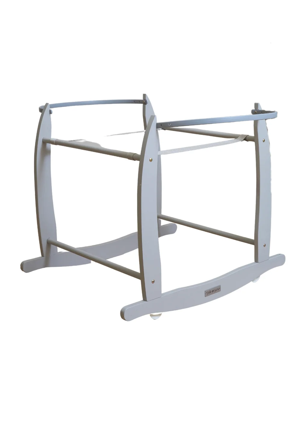 Clair de Lune Deluxe Moses Basket Rocking Stand - No Size Image 2