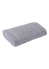 Clair de Lune Grey Soft Cotton Cellular Pram Blanket - 70 X 90 Image 1