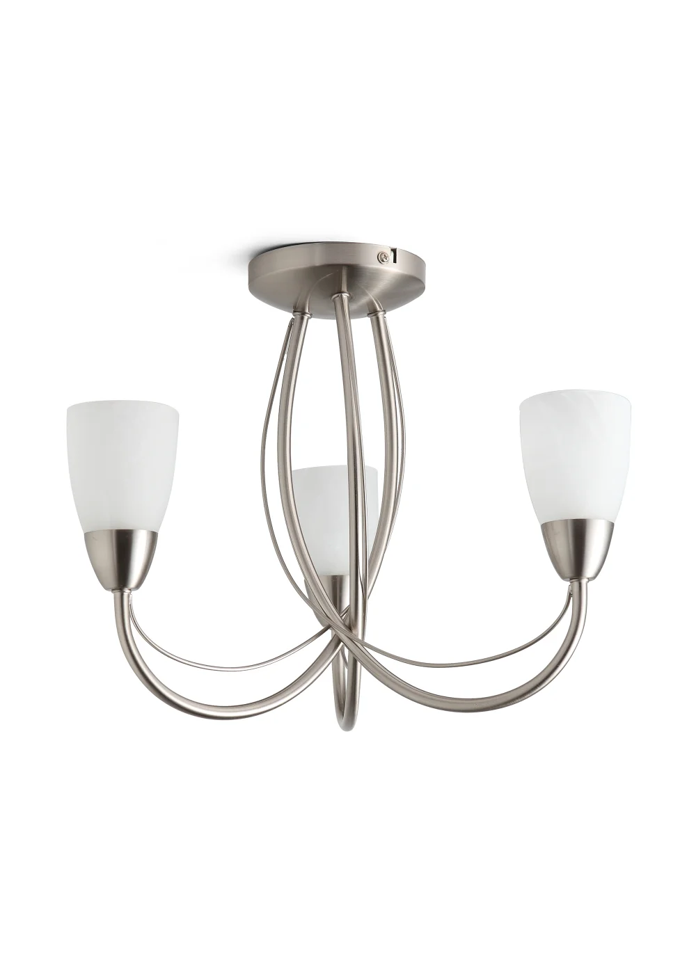 Inlight Prado 3 Light Ceiling Light (36cm x 44cm x 44cm) - One Size Image 1