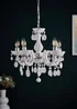 Inlight Charlotte 5 Light Chandelier (145cm x 45cm x 45cm) - One Size Image 2