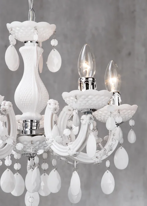 Inlight Charlotte 5 Light Chandelier (145cm x 45cm x 45cm) - One Size Image 4