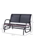 Outsunny 2-Person Outdoor Glider Bench Patio Double Swing Gliding Chair Loveseat - No Size Image 3