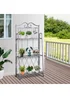 Outsunny Freestanding 3-Tier Garden Plant Stand - No Size Image 1